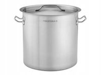 Garnek 17 l o średnicy 28 cm z pokrywką ze stali nierdzewnej PRESTONA