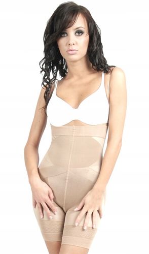 Orirose WYSOKIE Majtki mocno WYSZCZUPLAJĄCE brzuch MODELUJĄCE uda SIZE PLUS na Arena.pl