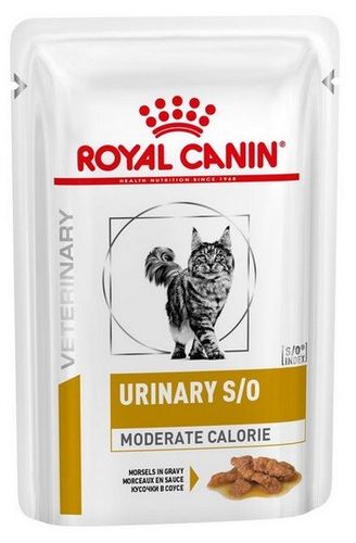 Royal Canin Veterinary Diet Feline Urinary S/O Moderate Calorie Saszetka na Arena.pl