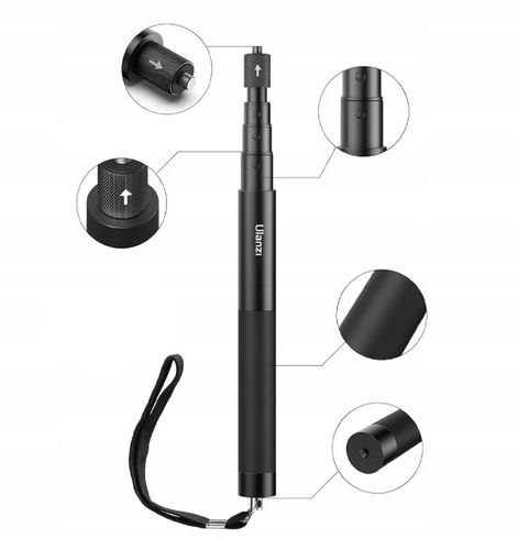 Uchwyt Monopod Grip Selfie Stick 1210 mm ULANZI do GoPro SJCAM DJI Insta360 na Arena.pl