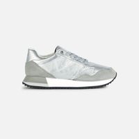 GEOX Srebrne trampki damskie Doralea