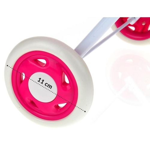 Wózek dla Lalek Metalowy 2w1 Głęboki Gondola Nosidełko Składany Daszek na Arena.pl