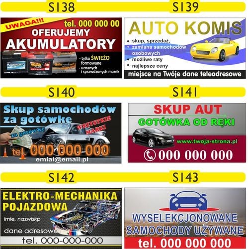 Magnes na samochód GOTOWE WZORY auto części na Arena.pl