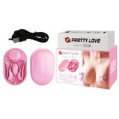 PRETTY LOVE - Surprise Box Pink, 12 vibration functions 3 electric
