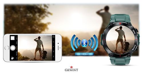Smartwatch Giewont GW460-2 Zielony GPS na Arena.pl