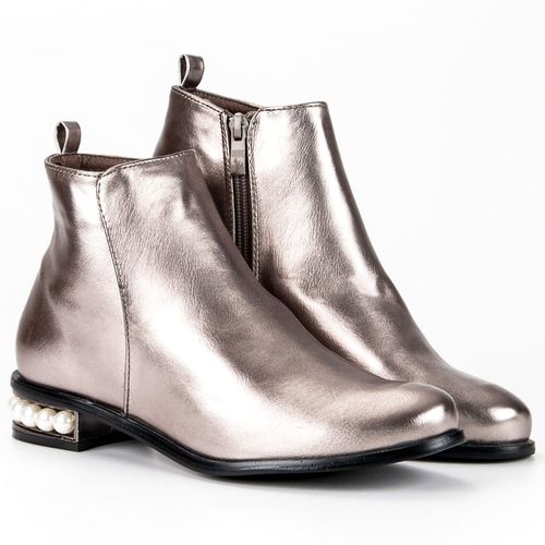 Botki z perełkami r.40 na Arena.pl