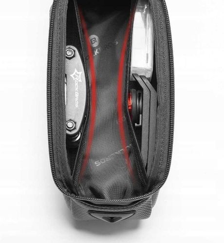 ROCKBROS SAKWA ROWEROWA TORBA NA RAMĘ PANCERNA Z POKROWCEM NA TELEFON 1,5L na Arena.pl