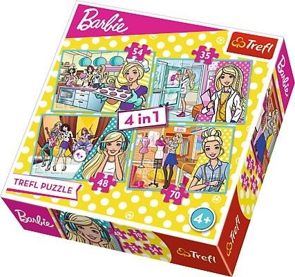 Trefl Puzzle 4w1 Barbie, Kariera na Arena.pl