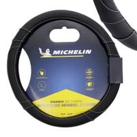 MICHELIN Pokrowiec na kierownicę "M" 36,8-39,4 cm, czarny
