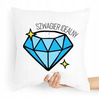 Poduszka Poszewka Dla Szwagra Idealna Na Prezent Z Nadrukiem Ze Zdjęciem