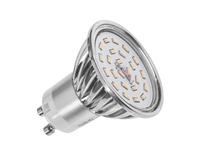 ZAR0306 Lampa LED (24 SMD 3014) 6W, GU10, 6000K, 230V (wind shape)