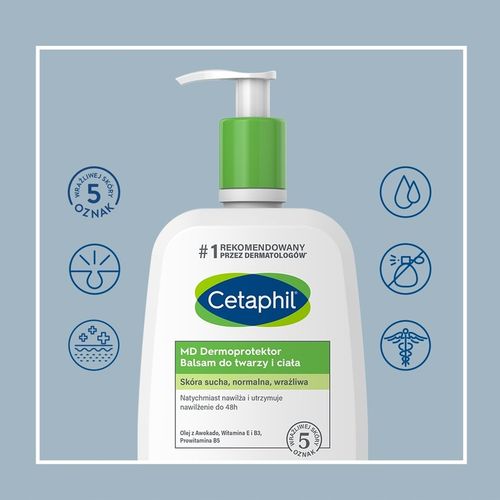 Cetaphil MD Dermoprotektor Balsam nawilżający 500 na Arena.pl