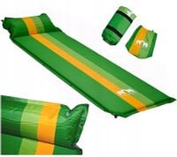 MATA SAMOPOMPUJĄCA Z PODUSZKĄ MATERAC karimata kempingowa POD NAMIOT BIWAK