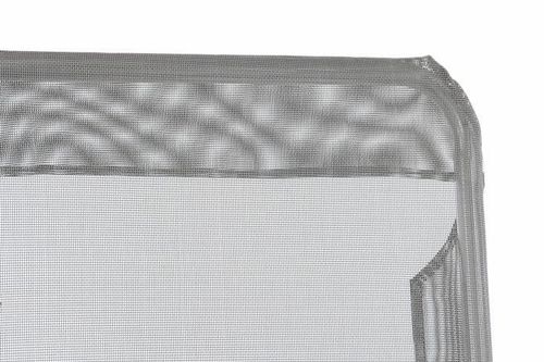 Regulowany leżak ogrodowy - szare na Arena.pl