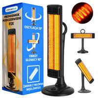 Promiennik Podczerwieni Tarasowy FIX 1000W Oscylacja Pionowy i Poziomy