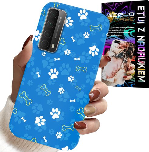 ETUI DO HUAWEI P SMART 2021 - ŁAPKI KOŚCI PIES PATROL WZORY DLA DZIECI na Arena.pl