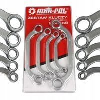 klucze oczkowe typ-c 5-ele (8-22mm)/ blister