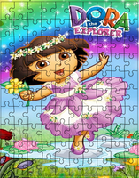 Puzzle tradycyjne Dora Odkrywca