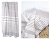 Ręcznik plażowy Pareo bawełna 90x180 Greno Elegant beżowy