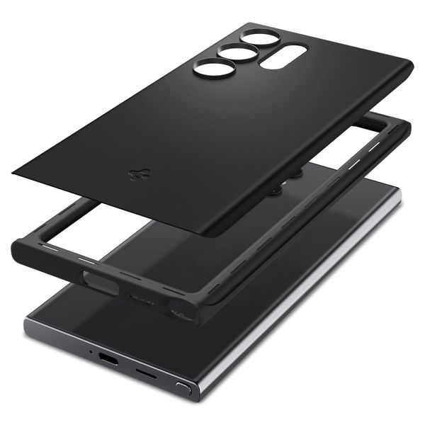 SPIGEN THIN FIT GALAXY S24 ULTRA BLACK zdjęcie 6