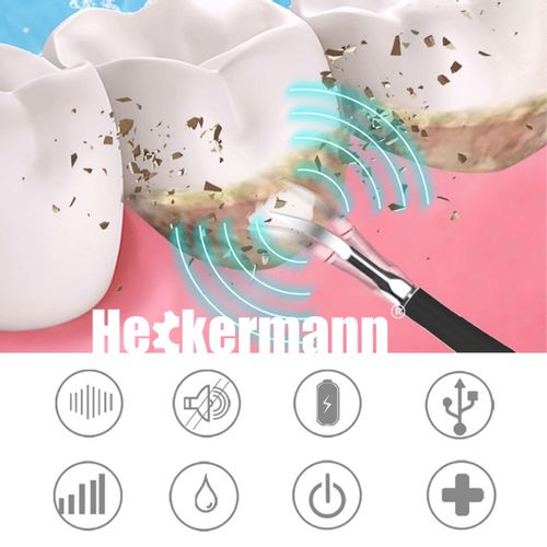 Szczoteczka Do Zębów + Scaler Heckermann Lc-H156 Czarna na Arena.pl