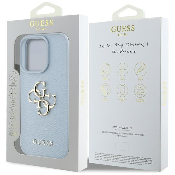 Etui Guess do iPhone 16 Pro Max, Niebieski zdjęcie 8