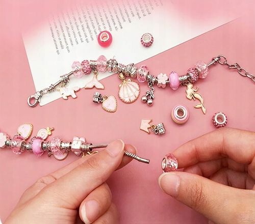 ZESTAW DO ROBIENIA BRANSOLETEK NASZYJNIKÓW PREZENT na Arena.pl