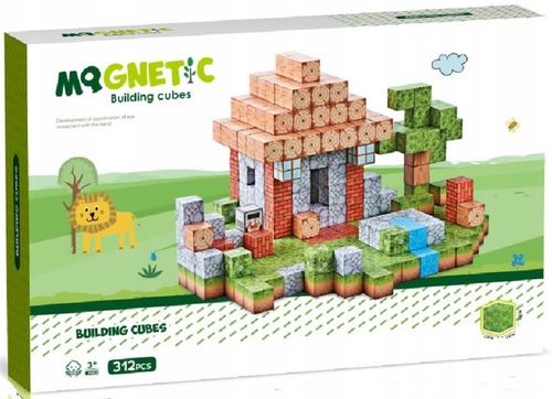 KLOCKI MAGNETYCZNE ZESTAW KONSTRUKCYJNY XXL CEGIEŁKI DLA DZIECKA DORIS na Arena.pl