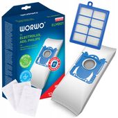 FILTR HEPA + 12x WORKI DO ELECTROLUX PHILIPS ELEKTROLUX