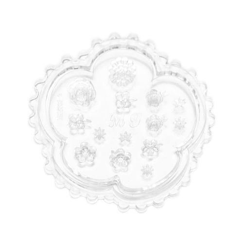 Silikonowe foremki do ozdób 3D z lakieru, żelu, akrylu – #2 kwiatki 14 wzorów na Arena.pl