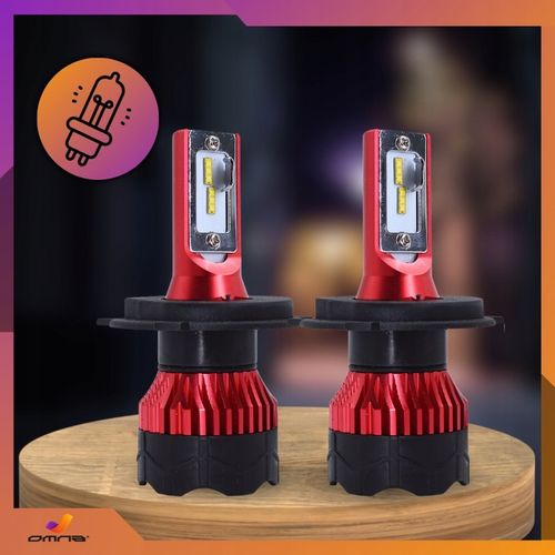 Żarówki samochodowe LED 12V can bus H4 GT COB + 300% super mocne pudełko na Arena.pl