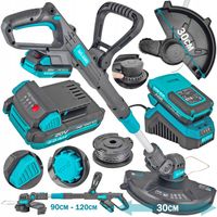 PODKASZARKA 30cm! akumulatorowa KOSA WYKASZARKA TRAWY żyłkowa 2Ah AG220