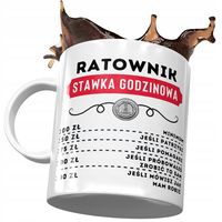 Dla Ratownika Kubek Na Urodziny Na Prezent Z Nadrukiem Ze Zdjęciem