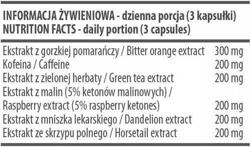 Thermo Shape HYDRO OFF redukcja masy ciała na Arena.pl