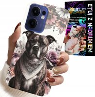 ETUI DO OPPO FIND X5 LITE - PITBULL GROŹNE PSY FUTERAŁ PLECKI CASE