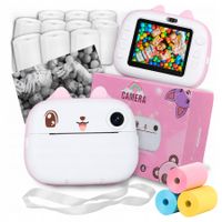 APARAT NATYCHMIASTOWY DLA DZIECI 1080P MINI DRUKARKA TERMICZNA + 15 ROLEK