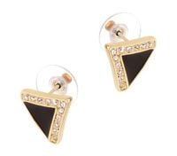 kolczyki trójkąty z emalią z kolekcji classic (p13261au-e280)