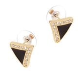 kolczyki trójkąty z emalią z kolekcji classic (p13261au-e280)