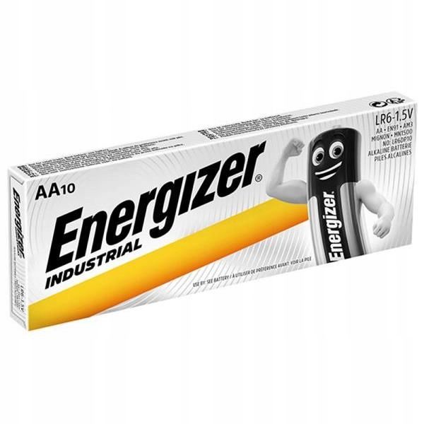 10 x baterie Industrial alkaliczne AA R6 Energizer zdjęcie 1