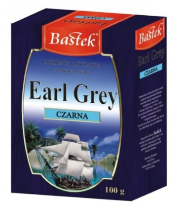 BASTEK HERBATA LIŚCIASTA 100G EARL GREY zdjęcie 1
