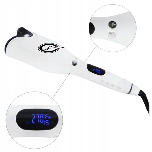 LOKÓWKA DO WŁOSÓW AUTOMATYCZNA OBROTOWA SPIN CURL CERAMICZNA DUŻE LOKI na Arena.pl