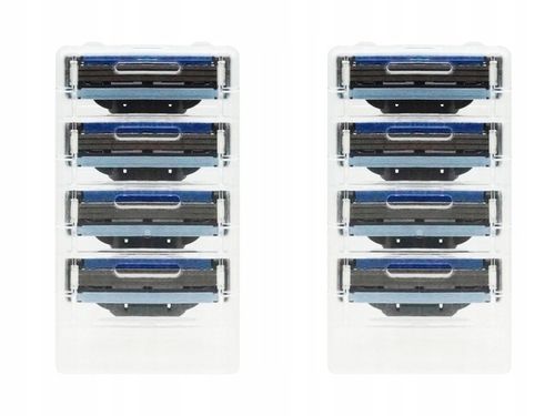 WKŁADY DO MASZYNKI GILLETTE MACH 3 FRESH NOŻE OSTRZA DO MASZYNKI MACH3 x8 na Arena.pl