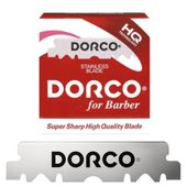 DORCO Połówki żyletek (czerwone) 100 sztuk