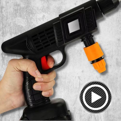 AKUMULATOROWA MYJKA CIŚNIENIOWA DO OGRODU, OKIEN I KOSTKI, ZESTAW na Arena.pl