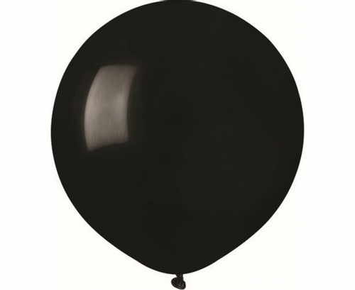 Balon pastelowy czarny duży 48 cm na Arena.pl