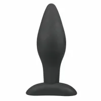 kiotos large plug czarny silikonowy model z szeroką podstawą 13 cm