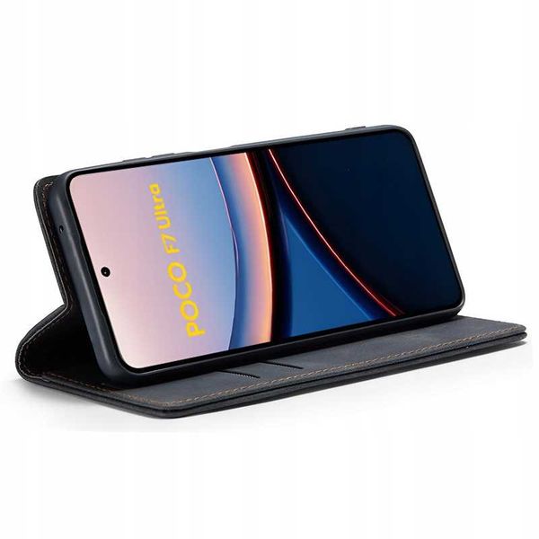 Spacecase Wallet Poco F7 Ultra Black zdjęcie 12