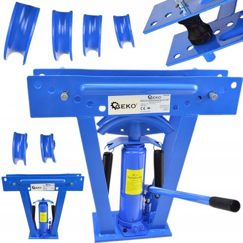 GIĘTARKA HYDRAULICZNA DO RUR DO 2" 12T 12 TON 6 PROFILI GEKO G02040 na Arena.pl