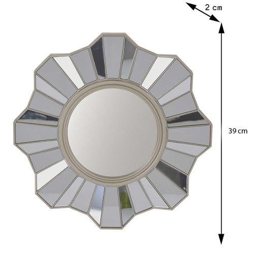 LUSTRO ŚCIENNE GLAMOUR 39 CM WZÓR 3 na Arena.pl