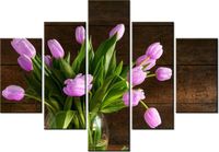 70 100CM OBRAZ 5 ELEM NOWALIJKI DRUK PŁÓTNO